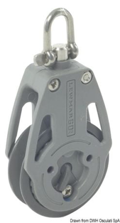control blocks with stainless ball bearings for rope max mm 10 single with ratchet code 68 451 60